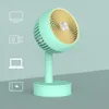 Semplice ed elegante ventilatore da tavolo pieghevole per ufficio dormitorio studentesco ventilatore da comodino silenzioso a tre velocità a grande vento