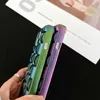 Fundas de teléfono de tejido de moda de una pieza para iPhone 14 Pro max Plus 13 13Pro 13Promax 12 12Pro 12Promax XSMAX 11 cubierta de decoloración carcasa de teléfono móvil