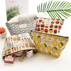 Cosmetic Bags & Cases Canvas Bag Cute Animal Printed Mini Makeup Pouch Case With Zipper Travel Storage Wash 19 ChoicesCosmetic