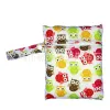 Waterproof Reusable Wet Bags Menstrual Nursing Pads Make up Stroller Travel Pocket Mini Bag