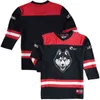 XFLSP 2022 College Uconn Huskies Stitched College Hockey Jersey 1 Ryan Keane 2 Yan Kuznetsov 3 Adam Karashik 4 Roman Kinal 5 Eric Linell 6 Ryan