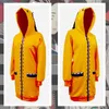 Cosplay de anime vem roupas Anime Yomoduki Runa Cosplay Venha para meninas mulheres laranja casaco com capuz zip jacket L220714