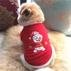 Abbigliamento per cani di Natale Abbigliamento per animali domestici di Capodanno per Chihuahua Yorkshire Autunno Inverno Caldo maglione per cani di Natale ricamato