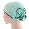 Bonnet/Crâne Casquettes Femmes Petit Chapeau De Fleur Tendance Européenne Et Américaine Foulard Musulman Conception Unique Respirant Réglable Polyester Chur22