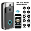 Smart Home Vidéo Doonbell WiFi Caméra Appel sans fil Interphone Audio Audio pour la porte Bell Bague pour téléphone Home Security Cameras W220316
