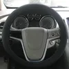 Steering Wheel Covers Car Cover Breathable Non-Slip Elastic Inner Ring Suitable For 36-40 Cm Diameter Black AccessoriesSteering