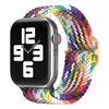 Bracelet en nylon Band élastique bande de montre extensible pour la montre Apple Watch Iwatch 7 3 4 5 SE 6 Série 38 mm 40mm 42 mm 44 mm 41 mm 45 mm