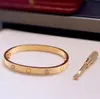 Designer armband roestvrij staal dames Bangle schroevendraaier demontage men039s Valentijnsdag cadeaus voor zijn vriendin f3773742