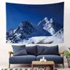 Snow Peak Landscape Wall Carpet Schermi decorativi bohémien per tappeti Home Living Room Decoration Art J220804