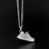 Chains Stainless Steel Hip Hop Gold Coconut Sneakers Street Dance Pendant Necklace Fashion Women Men Jewelry Gift For Him With ChainChains