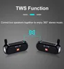 TG182 Solar charging Bluetooth Speaker Portable Column Wireless Stereo Music Box Loudspeaker Outdoor Waterproof altavoces