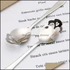 Spoons Flatware Kitchen Dining Bar Home Garden Novelty Coffee Spoon Creative Stainless Steel Sugar Skl Tea Drop Delivery 2021 Xluf5