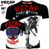 Men's Tracksuits Rashguard Vszap Brazilian Jiu Jitsu T Shirt Mens Womens Muay Thai Shirts Martial Arts Kickboxing Jersey Boxing AccessoriesM