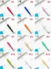 DIY Toevoegen kralen Ballpoint Pens Student Beadable Plastic Ballpoints Bead Ball Pen Promotionele kerstcadeaus Creative ZC1177