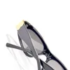 Mannen zonnebril fashion design brillen 0095 cat eye frame stijl topkwaliteit UV400 beschermende bril met zwarte case243W