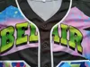 GlaMit Mens Rodriguez # 30 Le maillot de baseball boutonné du film Sandlot 100% cousu Mike Vitar Benny 'The Jet' Rodriguez maillots