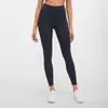 Naked Yoga Leggings L-152 Hög midja Kvinnor Fitness Tights Running Sports Pants Seamless Sport Leggins Energy Gym Clothing Outfits4