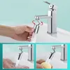 Universal 720 Degree Faucet Spray Head Tap Wash Basin Taps Extender Adapter Kitchen Nozzle