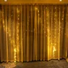 Strings LED Light String 3 Meters 300 Lights Wedding Holiday Christmas Decoration Curtain Romantic StringLED