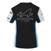 Formule 1 racepak T-shirt fans f1 teamkleding T-shirt met halve mouwen ademend283D