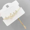 Europäischer luxuriöser Charme glänzender Zirkon Ziehen Schmetterlingsarmband für Frauen koreanische Version Mode Persönlichkeit mit 18 Karat Gold Handschmuck Accessoires plattiert