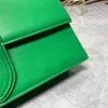 Klassiskt designermärke Axelväska Handväska högsta kvalitet dammode läderhandväska flip flerfärgad horisontell Väska AAAMN2205
