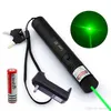 Penna puntatore laser verde militare da 10 miglia 5 mw 532 nm Potente giocattolo per gatti Caricabatterie 18650276f3549215