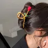 Frau Metall Rose Floral Haar Klaue Haarspangen Haarklammer Frauen Haar Clips Haarnadeln Kopfbedeckung Ornamente