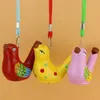 Sifflet d'oiseau d'eau en céramique Spotted Warbler Song Chirps Décoration de la maison pour enfants Cadeaux pour enfants Party Favor ZZE13875