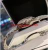다중 컬러 레이디 시계 대통령 다이아몬드 베젤 쉘 페이스 여성 스테인리스 워치 스위스 쿼츠 운동 31mm 사파이어 거울 방수 시계