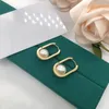 Women Stud Orens Designer Jewerlry Pearl Hoops Letters Gold Love Earrings for Men 925 Silverwedding Party Studs with Box Nice 22062904r