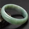 Bangle Genuine 56-64mm Green Jade Jadeite Bracelet Real Natural A JadeBangle