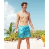 Mäns shorts berör vatten missfärgning herr strand simning stammar mode Bermuda sport och fritids surf Men'smen's Men'smen's