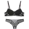 Japanse Stijl Streep Sexy Push Up Bh En Panty Set Vrouwen Plus Size Beaty Back Lace Lingerie Ondergoed Intimates L220727