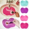 Silicone Cosmetic Washing Brush Gel Cleaning Mat Foundation Makeup Brushes Cleaner Pad Scrubbe Board