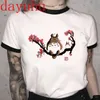 Totoro Harajuku Ullzang T Shirt Women Studio Ghibli Kawaii T-shirt Miyazaki Hayao Spirited Away Cute 90s Top Tees Female