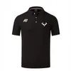 Rafael Nadal Andy Murray Men S Brand CoブランドポロシャツファッションメッシュラペルスポーツトップTシャツ220705