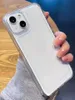 جودة Clear Space Phone Case Full TPU Material Soft HD غطاء محمول شفاف لـ iPhone