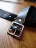 Belts Vintage Handmade Leather Belt Top Quality Distressed Steel Buckle Brown Thick Vegetable Tanned Casual Jeans BeltBelts Fred22