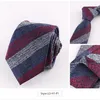 Hommes cravate mode Jacquard 7 cm cravates pour hommes angleterre rayé cravate formelle homme d'affaires robe de mariée chemise accessoires