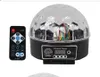 새로운 9 LED DMX 512 원격 제어 아름다운 마법의 크리스탈 볼 효과 빛 DJ 디스코 무대 조명 세트 110 V - 240 V
