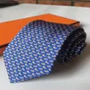 Ties Luxury High Quality Aldult New Designer 100% Tie Silk Necktie black blue Jacquard Hand Woven for Men Wedding Casual and Business N