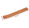 Fragrance Lamps Natural Wooden Incense Stick Holder Ash Catcher Burner Holder Home Decoration 0620