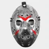 Newmasquerade masker jason voorhees maskera fredag ​​den 13: e skräckfilm hockey mask läskig halloween kostym cosplay plast party mask zza13252
