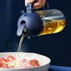 Köksredskap Spray Hällande oljeflaska Oljekontroll Glass Mist Sprayer Oil-flaskan Bakning BBQ Olje Dispenser Bottles Multipurpose kryddor ZL1332