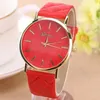 Armbandsur Orologio Donna Geneva Women's Watch Mesh Leather Strap Fashion Dial Ladies Relojes Quarzo Reloj Mujerwristwatches Hect22