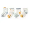 Baby Socken Sommer Mesh Atmungsaktive Baumwolle Säuglings Socken Kinder Kinder Jungen Mädchen Cartoon Kurze Socke Für 0-8 Jahre