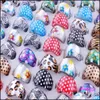 Bagues de bande Bijoux En Gros Lot 20pcs Sexy Colorf Léopard Imprimer Conception Belle Enfants Bague Résine Lucite Mode Jewelr Dhfqj