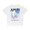 T Amirs Designer Shirt Mens Tshirts US Peace Pigeon Flower Leisure Hip Hop High Street Round Neck Kort ärm T-shirt 11 Z05s