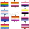 Lesbisk festlig banner transgender gay stolthet flagga pan sexuell lgbt regnbågs flaggor bankettparti trädgård dekoration bannes bh6806 wly